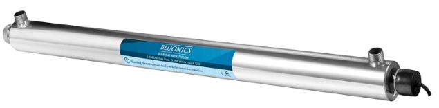Bluonic's UV light for whole house water purification