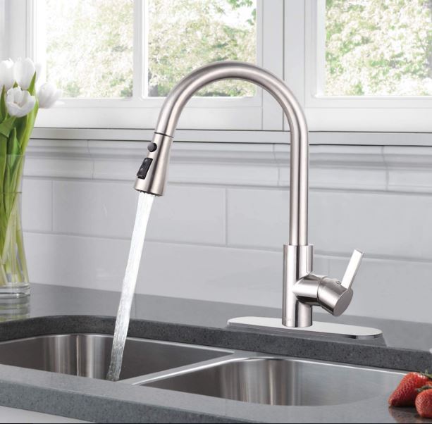 Dalmo's single handle kitchen faucet