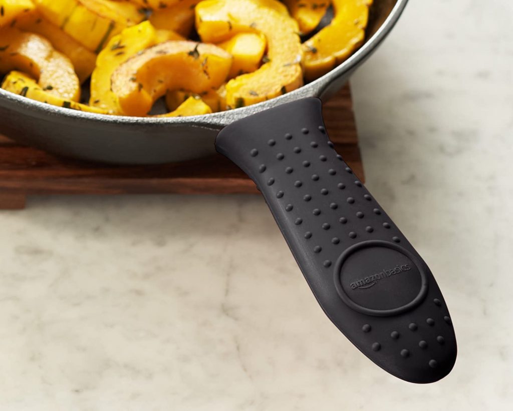 silicone hot skillet handle cover holder